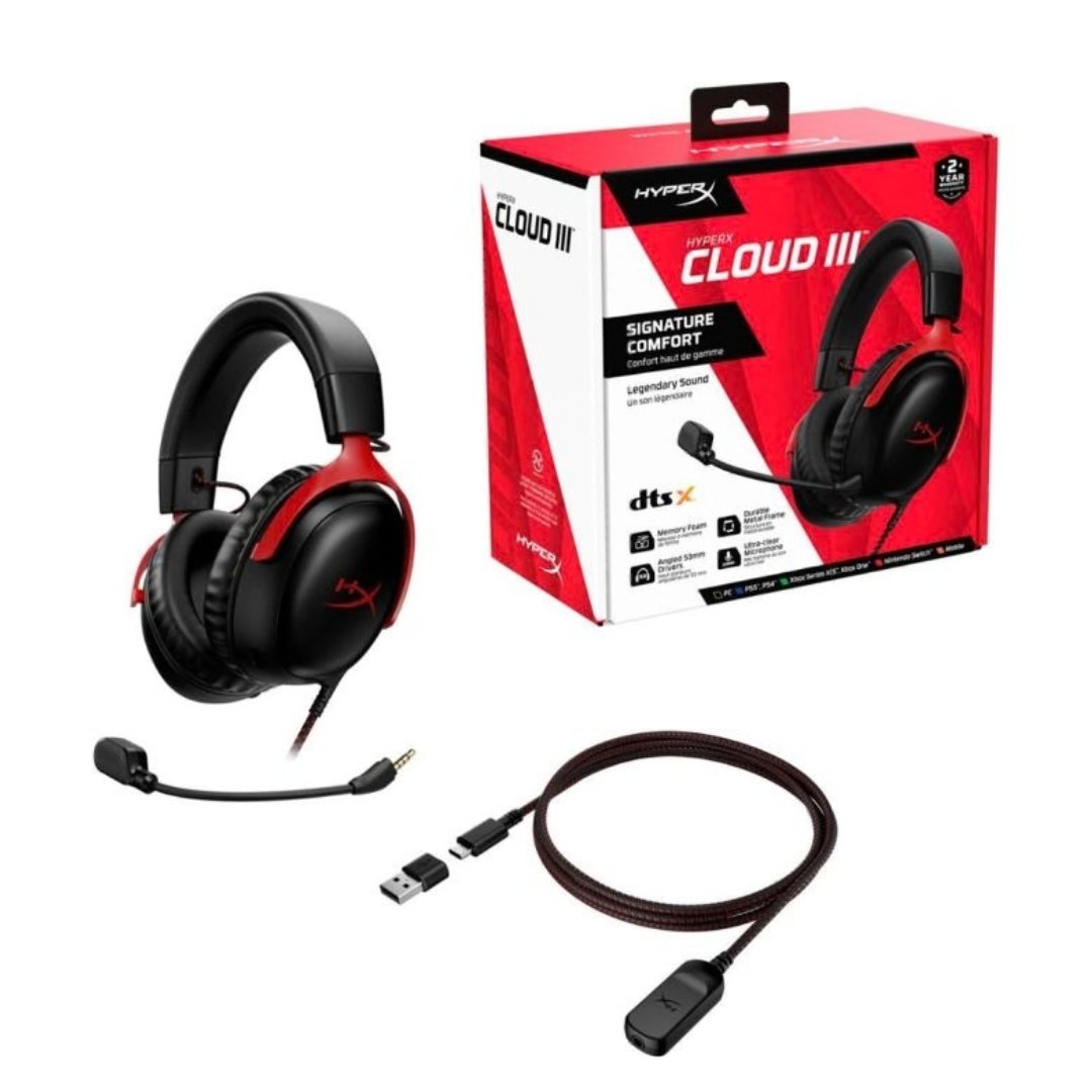 HyperX Cloud III Wired Gaming Headset - Image 7