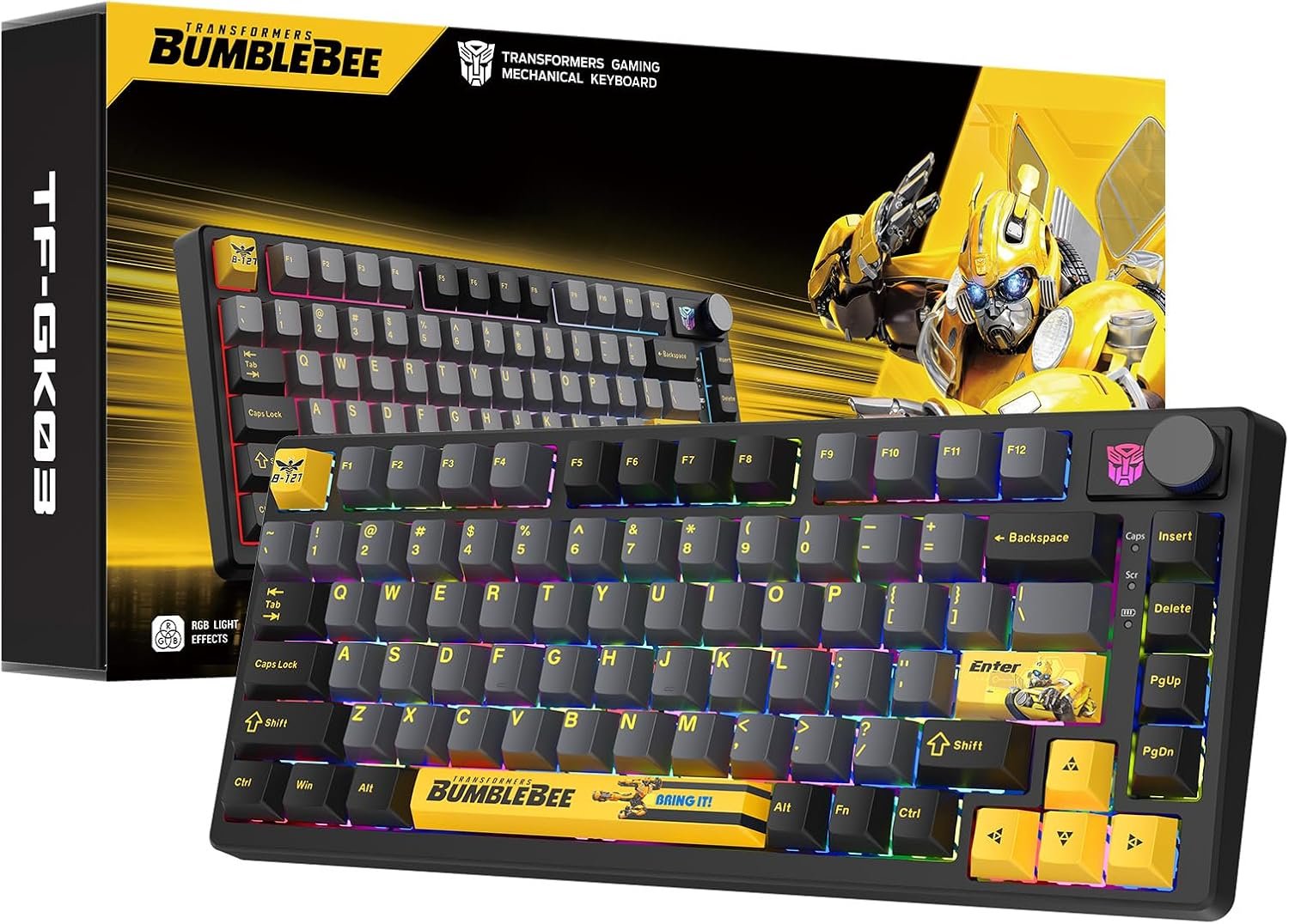 Transformers GK03 Mechanical Keyboard Wireless