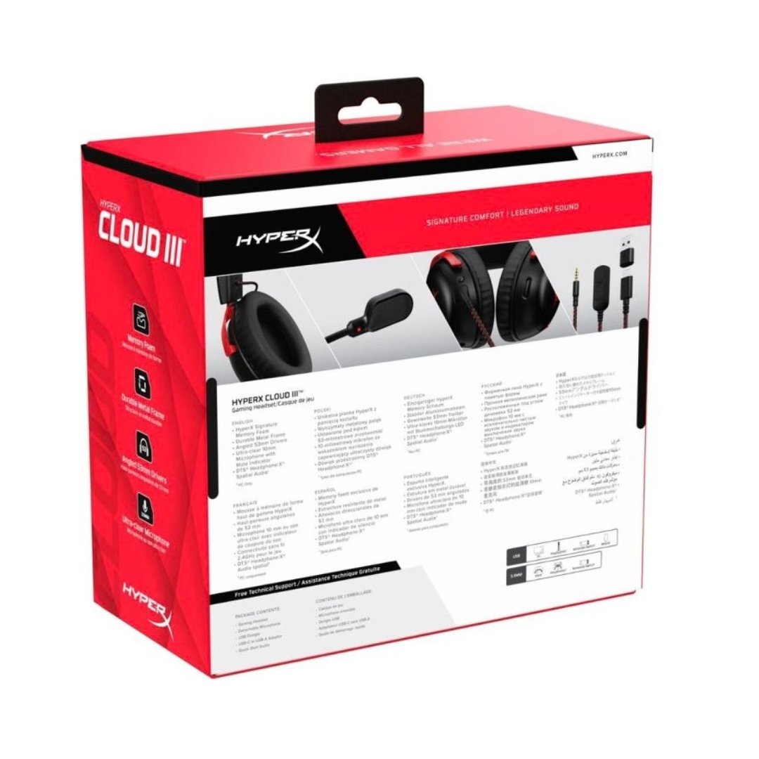 HyperX Cloud III Wired Gaming Headset - Image 8