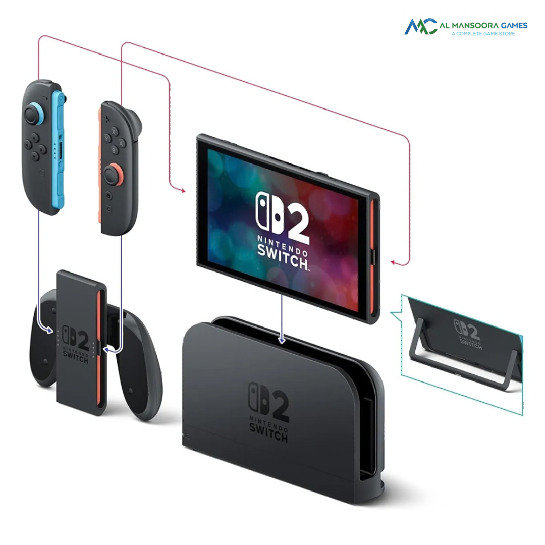 NEW Nintendo Switch 2 Console 2025 | 7.9″ HDR10 120Hz, 12GB RAM, 256GB Storage - Image 2