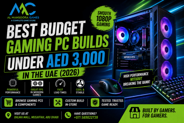 Best Budget Gaming PC Builds Under AED 3,000 UAE 2026