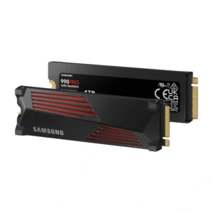 Samsung 990 PRO 4TB With Heatsink PCIe 4.0 NVMe M.2 SSD, 7450MB/s Read, 6900MB/s Write