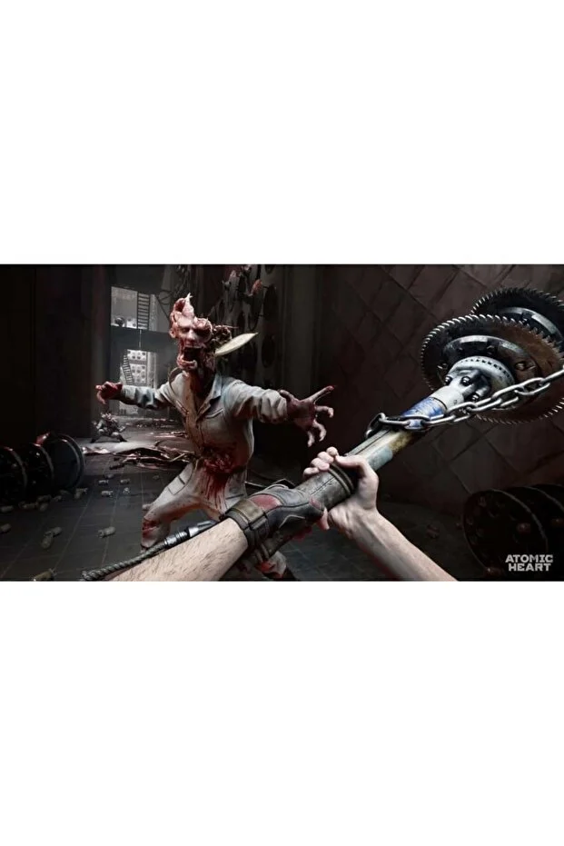 Atomic Heart for PS5 – Explore a twisted utopia, battle mutant creatures and rogue robots, upgrade your weapons, and survive intense, explosive combat.