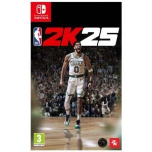 Buy NBA 2K25 PEGI Edition for Switch in UAE. Latest 2026 rosters & Switch 2 ready! In stock at Al Mansoora Games Abu Dhabi. Fast delivery.