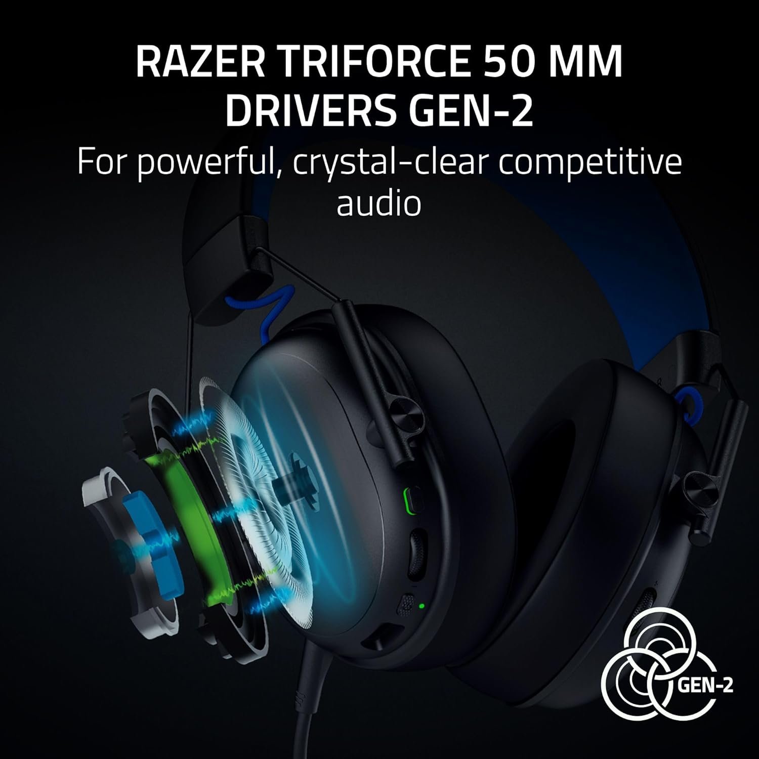 Razer BlackShark V3 X HyperSpeed Wireless Esports Gaming Headset 2 Razer BlackShark V3 X HyperSpeed Wireless Esports Gaming Headset - Image 2