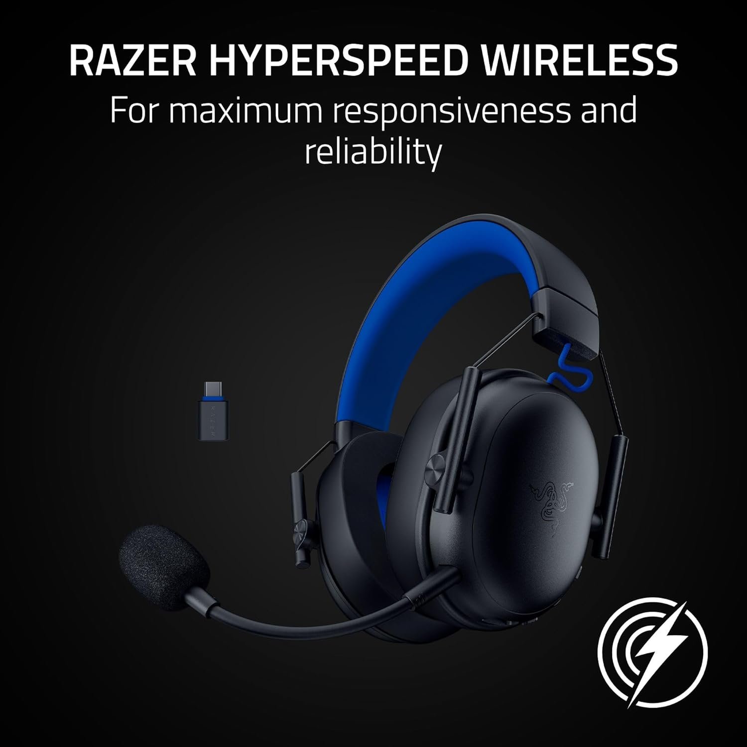 Razer BlackShark V3 X HyperSpeed Wireless Esports Gaming Headset 4 Razer BlackShark V3 X HyperSpeed Wireless Esports Gaming Headset - Image 4