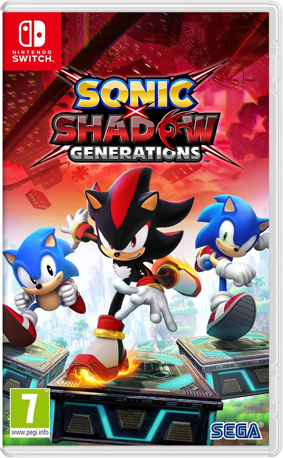 SEGA Sonic x Shadow Generations (Nintendo Switch) 1 Sonic x Shadow Generations Switch 2 UAE Retail
