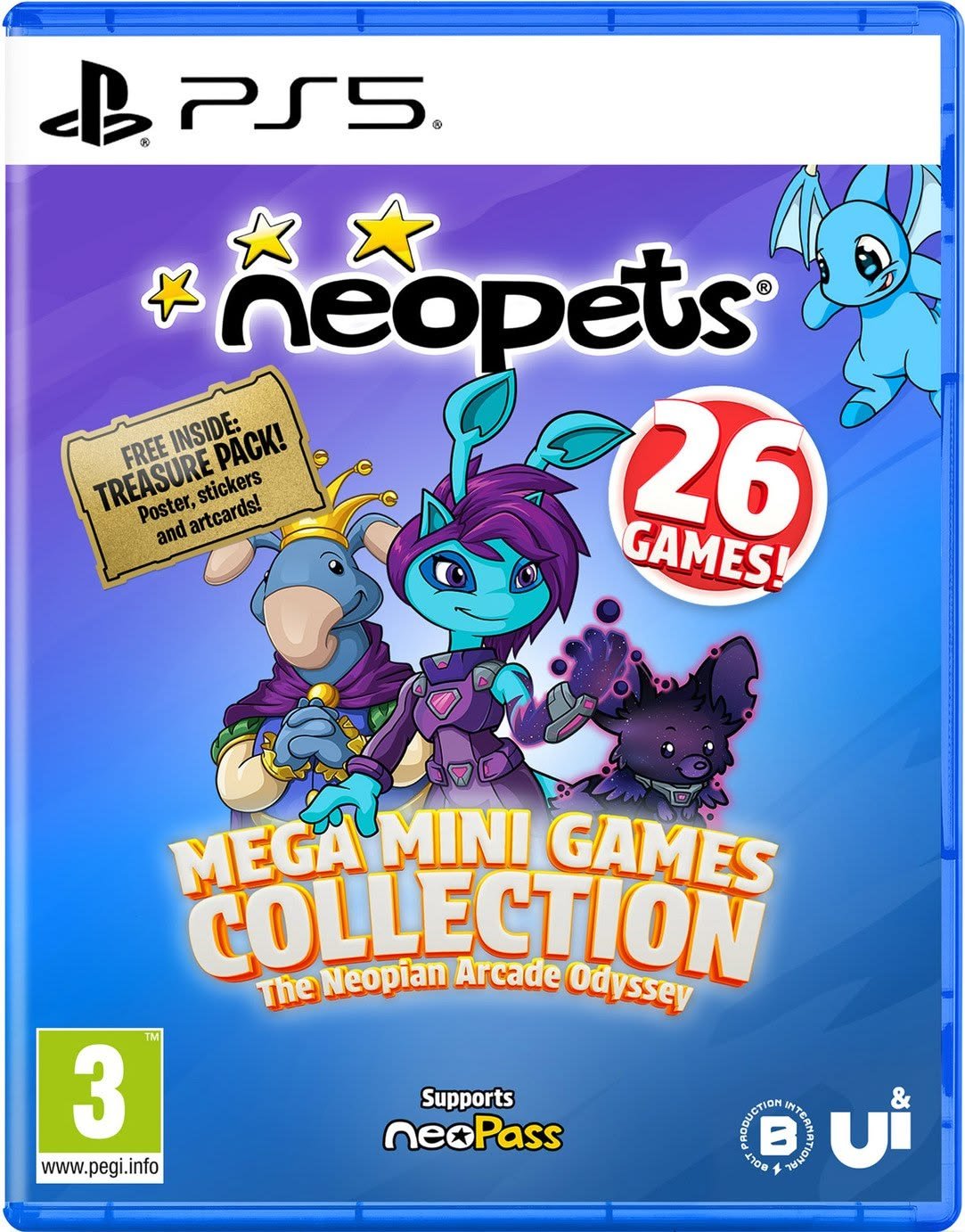 Neopets - Mega Mini Games Collection - The Neopian Arcade Odyssey 1 NEOPETS \ AL MANSOORA GAMES