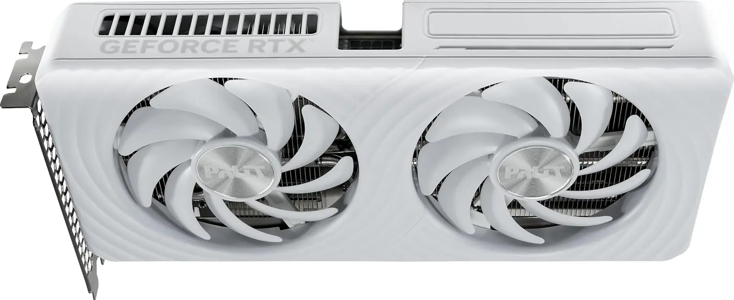 Palit GeForce RTX™ 5060 Dual OC White 8GB GDDR7 Graphics Card - Image 3