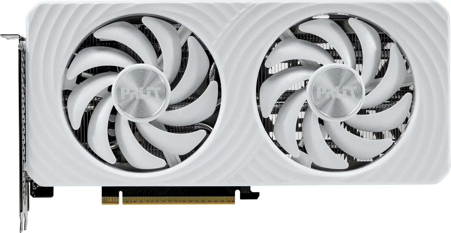 Palit GeForce RTX™ 5060 Dual OC White 8GB GDDR7 Graphics Card - Image 8