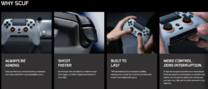 SCUF Omega Wireless Performance Controller for PS5 & PC \ BLACK or WHITE