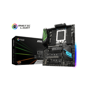 MSI X399 SLI PLUS — AMD Threadripper Gaming Motherboard (ATX)