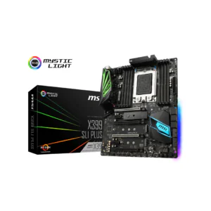 MSI X399 SLI PLUS — AMD Threadripper Gaming Motherboard (ATX)