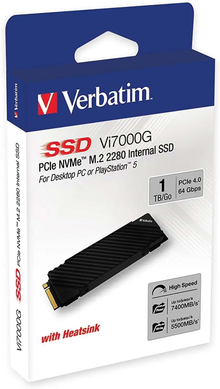 Verbatim Vi7000G — 1TB PCIe NVMe M.2 2280 Internal SSD - Image 4