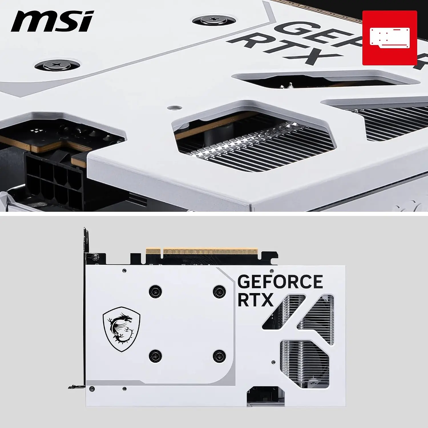 MSI GeForce RTX 5060 8G VENTUS 2X OC WHITE — Graphics Card - Image 5