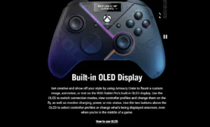 ASUS ROG Raikiri Pro — Wireless PC Gaming Controller 10 ASUS ROG Raikiri Pro wireless gaming controller box, black, designed for Xbox