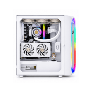 Gaming PC UAE, RTX 5060 Gaming PC, Intel i5-12400F PC, White Gaming PC, RGB Gaming PC, RTX 5060 8GB, Al Mansoora Games, Custom Gaming PC, 16GB RAM Gaming PC, 1TB NVMe Gaming PC