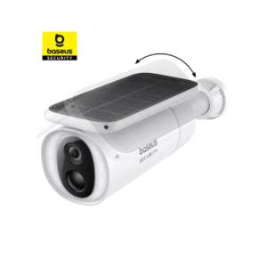 Baseus Solocam S1 outdoor solar-powered security camera, white, 2K HD IP67 waterproof