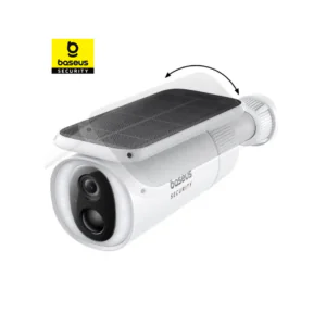 Baseus Solocam S1 outdoor solar-powered security camera, white, 2K HD IP67 waterproof
