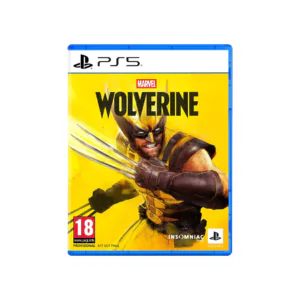Marvel's Wolverine PS5 game case, Insomniac Games, Logan claws artwork by Jock