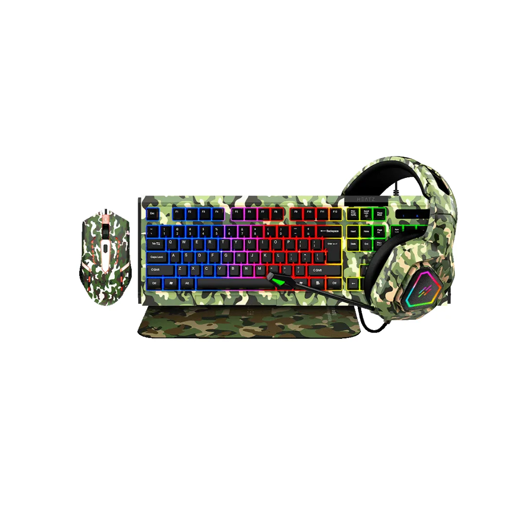 HEATZ ZK31 Keyboard Mouse Headset Combo | UAE