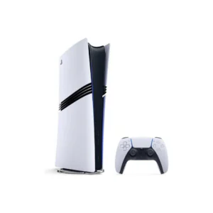 Sony PlayStation 5 Pro 2TB white console with DualSense controller, international version
