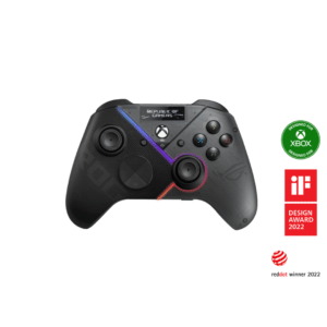 ASUS ROG Raikiri Pro wireless gaming controller box, black, designed for Xbox