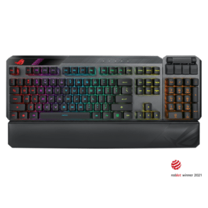 ASUS ROG Claymore II wireless mechanical keyboard box, black, RX Red switches, RGB