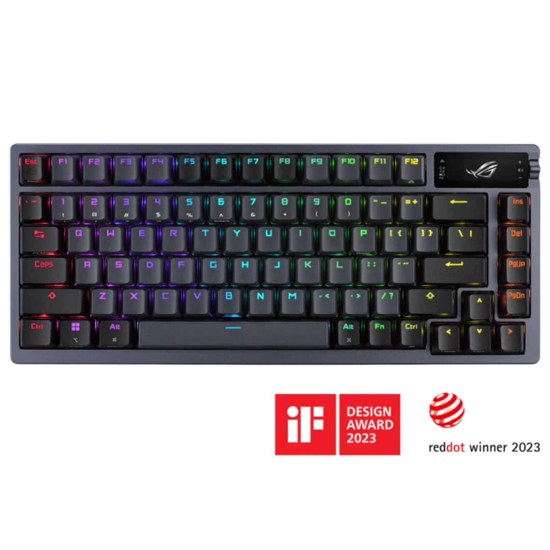 ASUS ROG Azoth 75% wireless mechanical keyboard box, black, NX Red switches, RGB