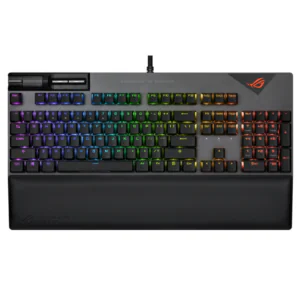 ASUS ROG Strix Flare II mechanical gaming keyboard box, gunmetal, NX Red switches, RGB