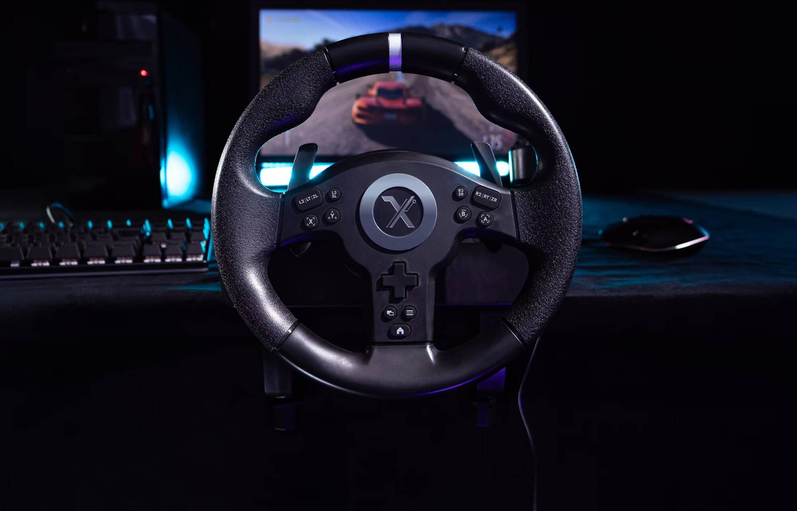 Lexip XDRIVE-350 Multiplatform Steering Wheel 2 Lexip XDRIVE-350 Multiplatform Steering Wheel - Image 2