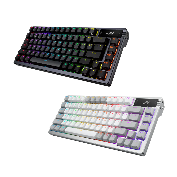 ASUS ROG Azoth — 75% Wireless Mechanical Gaming Keyboard (NX Red) - Image 3