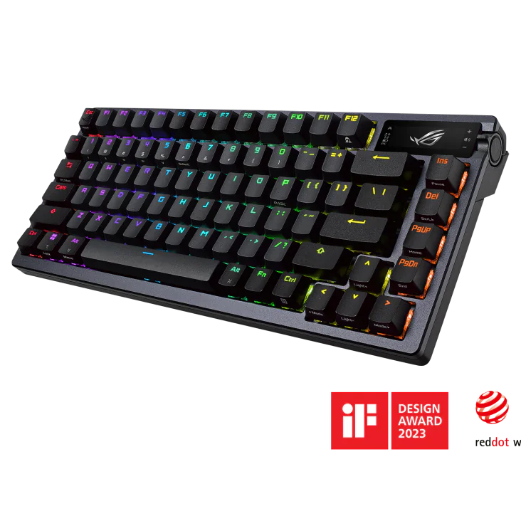 ASUS ROG Azoth — 75% Wireless Mechanical Gaming Keyboard (NX Red) - Image 5
